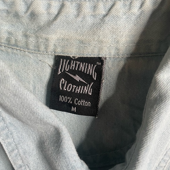 Lightning Clothing - Sturgis Denim Vest - Picture 3 of 7